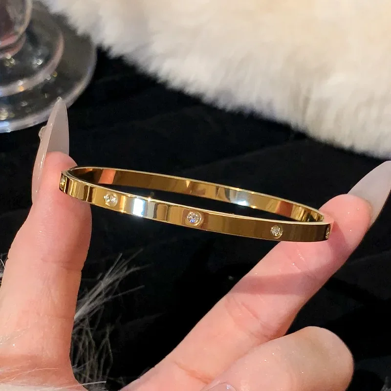 Silver Color Stainless Steel Colorfast Bracelets Skyful Star Bracelet Set for Women Fashion Light Luxury Jewelry Gifts Wholesale Silver Color Stainless Steel Colorfast Bracelets Skyful Star Bracelet Set for Women Fashion Light Luxury Jewelry Gifts Wholesale - Image 18