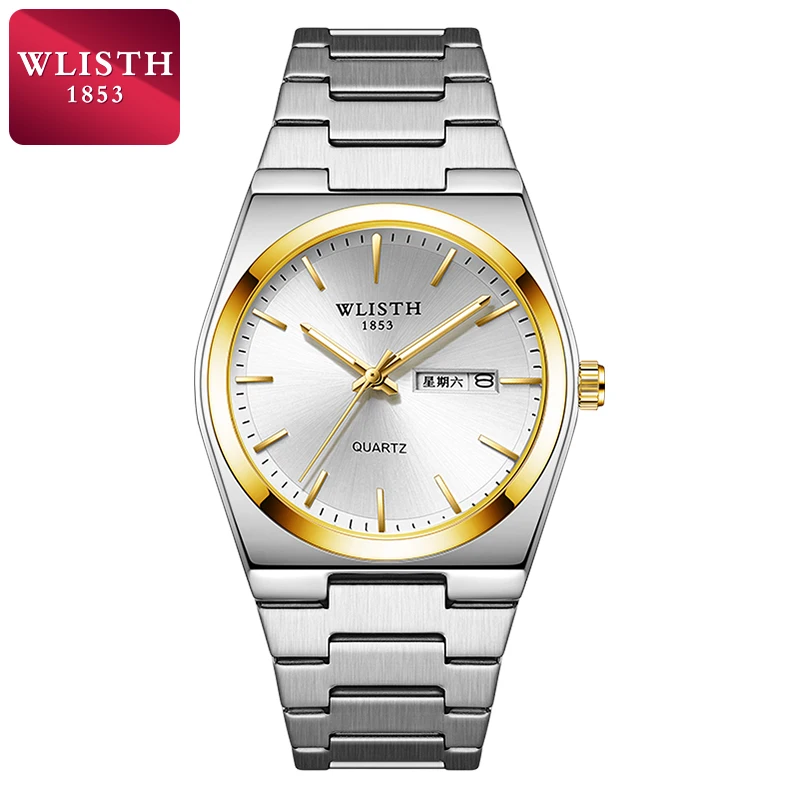 WLISTH Luxury Men Watch Waterproof Fashion Business Watch Stainless Steel Watch For Man Casual Quartz Watches Male Sport reloj WLISTH Luxury Men Watch Waterproof Fashion Business Watch Stainless Steel Watch For Man Casual Quartz Watches Male Sport reloj - Image 8