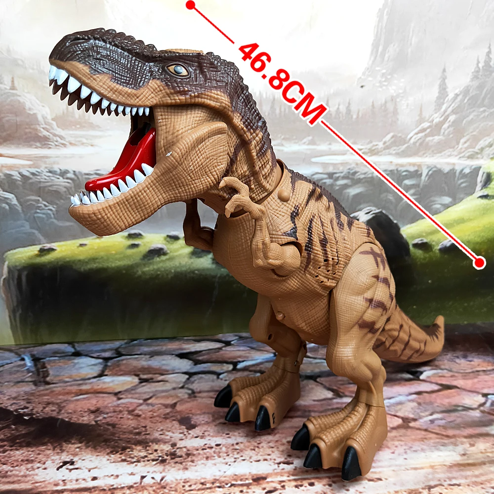 Electric Toy Large Size Walking Spray Lay Eggs Dinosaur Robot for Kids With Light Sound Mechanical Dinosaurs Model Toys Electric Toy Large Size Walking Spray Lay Eggs Dinosaur Robot for Kids With Light Sound Mechanical Dinosaurs Model Toys - Image 5
