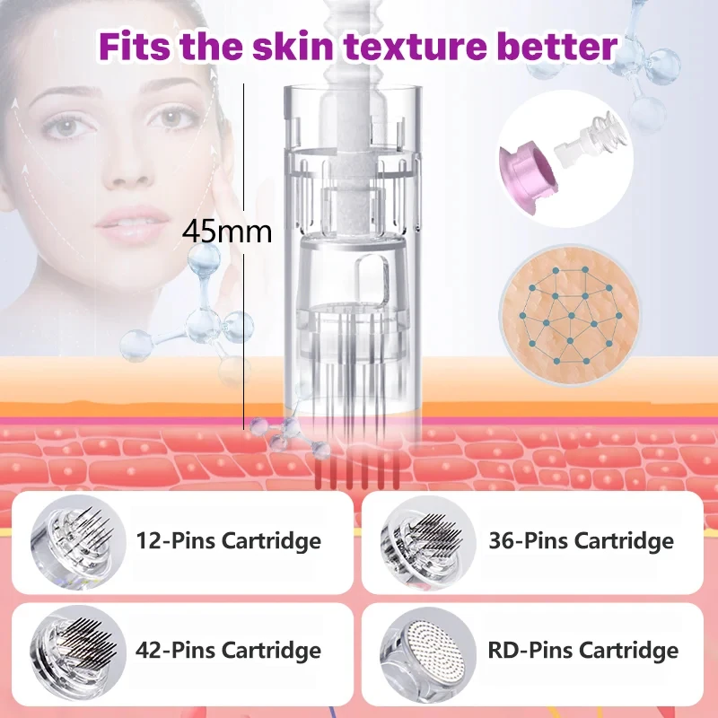 Authentic Dr. Pen Ultima M7 12Pcs 0.25mm Needles Multi-function Facial Mesotherapy Skin Wireless Electric Derma Beauty Device Authentic Dr. Pen Ultima M7 12Pcs 0.25mm Needles Multi-function Facial Mesotherapy Skin Wireless Electric Derma Beauty Device - Image 5