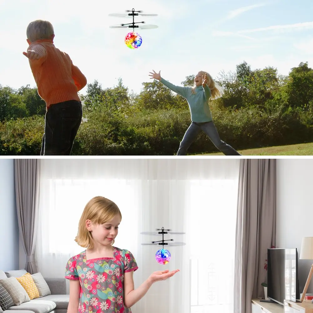 Led Light Suspension Crystal Ball Infrared Induction RC Gesture Control Colorful Glowing Toys Unique Gift for Kids Led Light Suspension Crystal Ball Infrared Induction RC Gesture Control Colorful Glowing Toys Unique Gift for Kids - Image 6