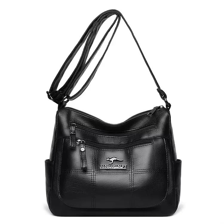 Luxury Handbag Fashion Print Large Capacity Soft Leather Women Shoulder Crossbody Bag Leisure Designer Ladies Purses and Handbag Luxury Handbag Fashion Print Large Capacity Soft Leather Women Shoulder Crossbody Bag Leisure Designer Ladies Purses and Handbag - Image 19