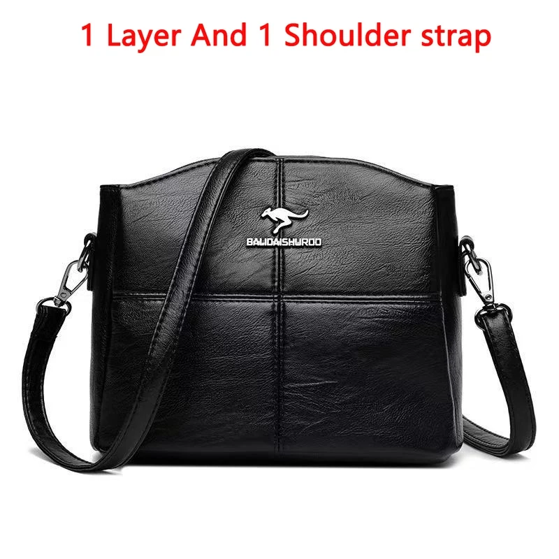 Luxury Handbag Fashion Print Large Capacity Soft Leather Women Shoulder Crossbody Bag Leisure Designer Ladies Purses and Handbag Luxury Handbag Fashion Print Large Capacity Soft Leather Women Shoulder Crossbody Bag Leisure Designer Ladies Purses and Handbag - Image 29