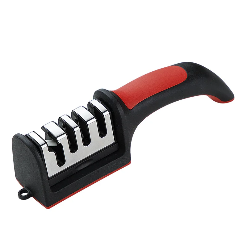 3/4 Segment Knife Sharpener Kitchen Multifunctional Handheld Fast Sharpening Stone Three-stage Cutting Knife Kitchen Supplies 3/4 Segment Knife Sharpener Kitchen Multifunctional Handheld Fast Sharpening Stone Three-stage Cutting Knife Kitchen Supplies - Image 8