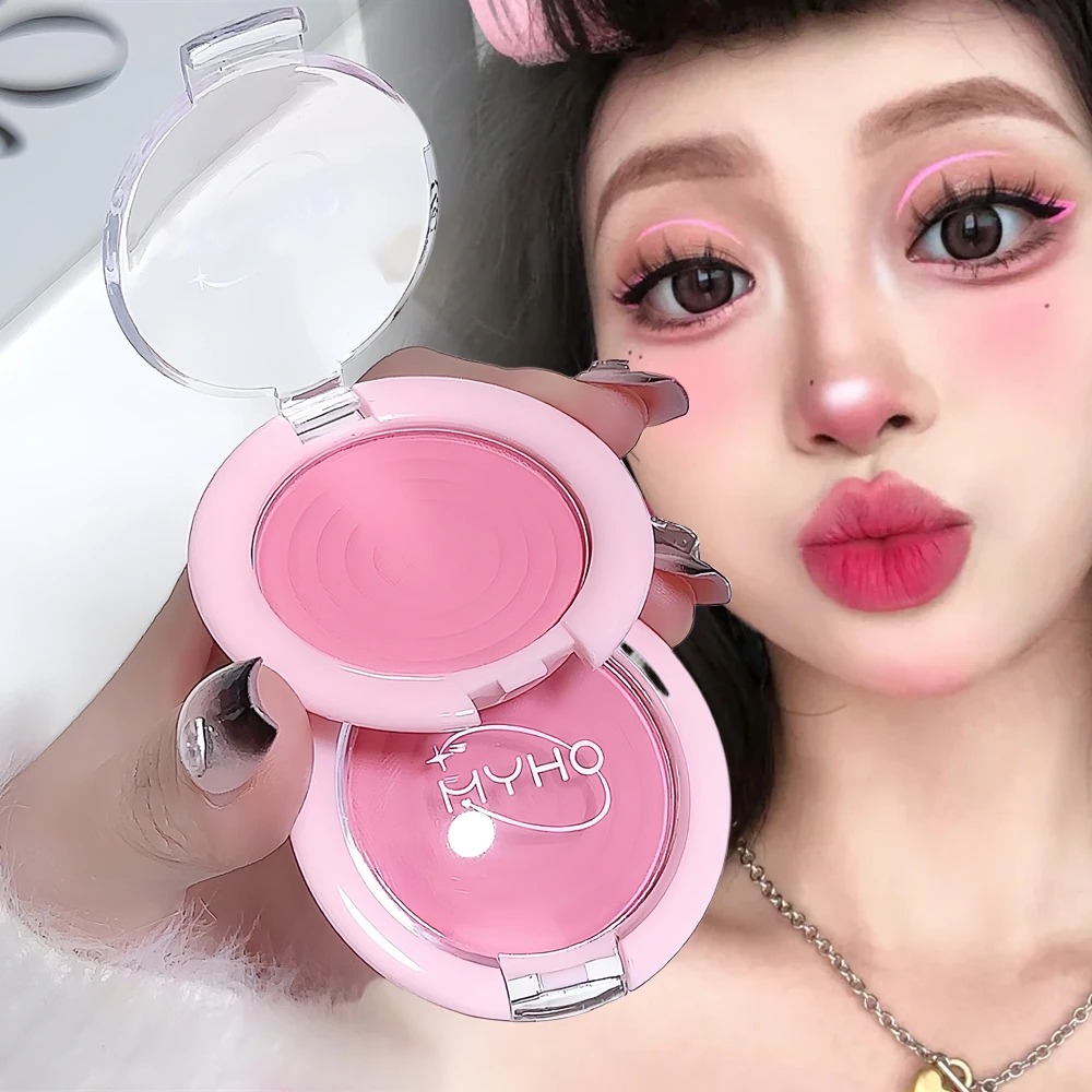 Whirlpool Blush Powder Palette Matte Low Saturation Rubber Grey Pink Expanding Color Buildable Brighten Highlight Natural Makeup Whirlpool Blush Powder Palette Matte Low Saturation Rubber Grey Pink Expanding Color Buildable Brighten Highlight Natural Makeup - Image 3