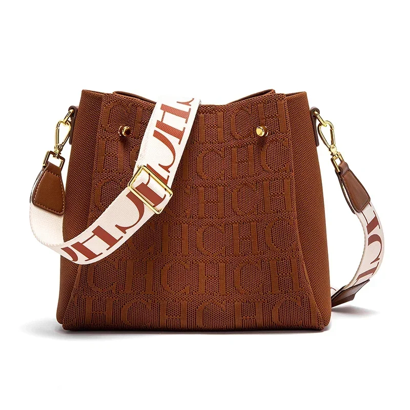 CH Autumn Winter Classic Crossbody Bag Brand Temperament Fashionable Casual Large Capacity Women's Shoulder Bag CH Autumn Winter Classic Crossbody Bag Brand Temperament Fashionable Casual Large Capacity Women's Shoulder Bag - Image 5