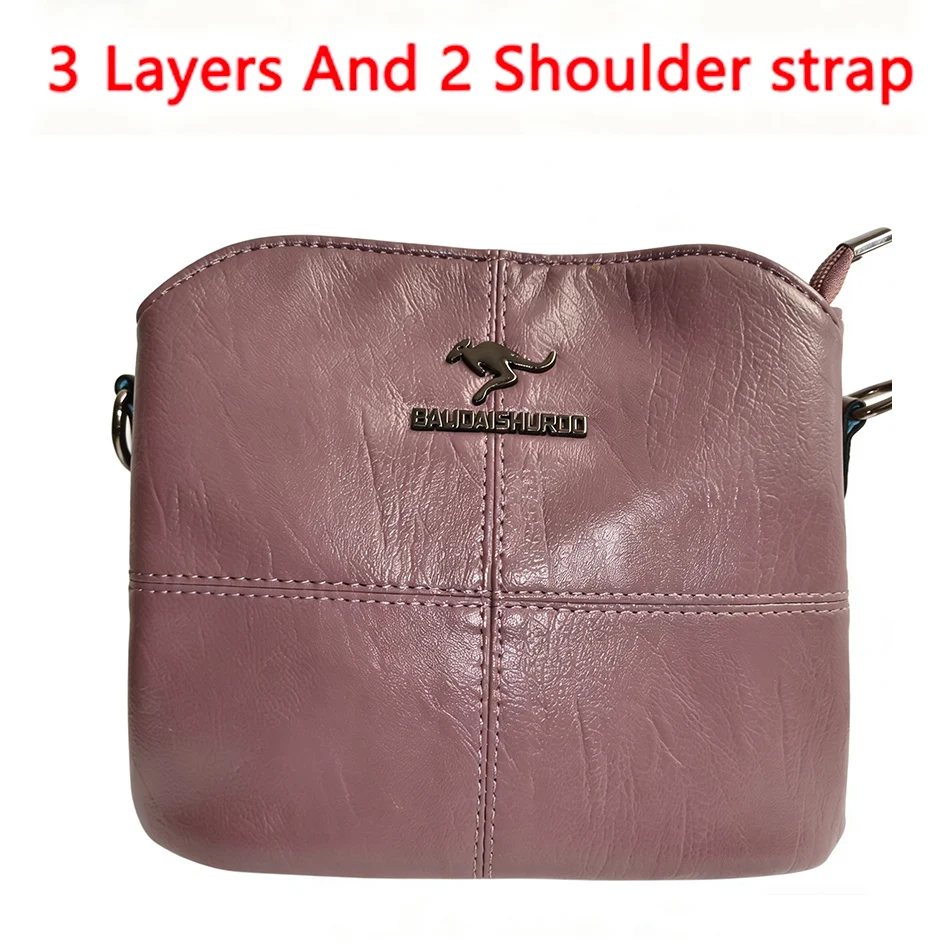 Luxury Handbag Fashion Print Large Capacity Soft Leather Women Shoulder Crossbody Bag Leisure Designer Ladies Purses and Handbag Luxury Handbag Fashion Print Large Capacity Soft Leather Women Shoulder Crossbody Bag Leisure Designer Ladies Purses and Handbag - Image 16