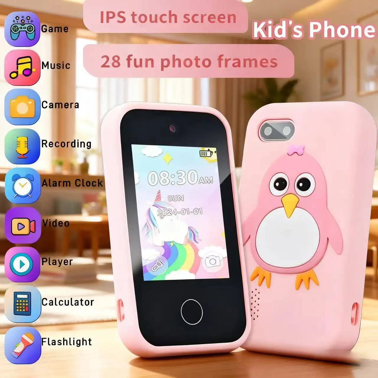 Children Phone Educational Toys MP3 Music Player Games Musical Toy Baby Mobile Selfie Camera Toys for Kids Birthday Gifts Children Phone Educational Toys MP3 Music Player Games Musical Toy Baby Mobile Selfie Camera Toys for Kids Birthday Gifts