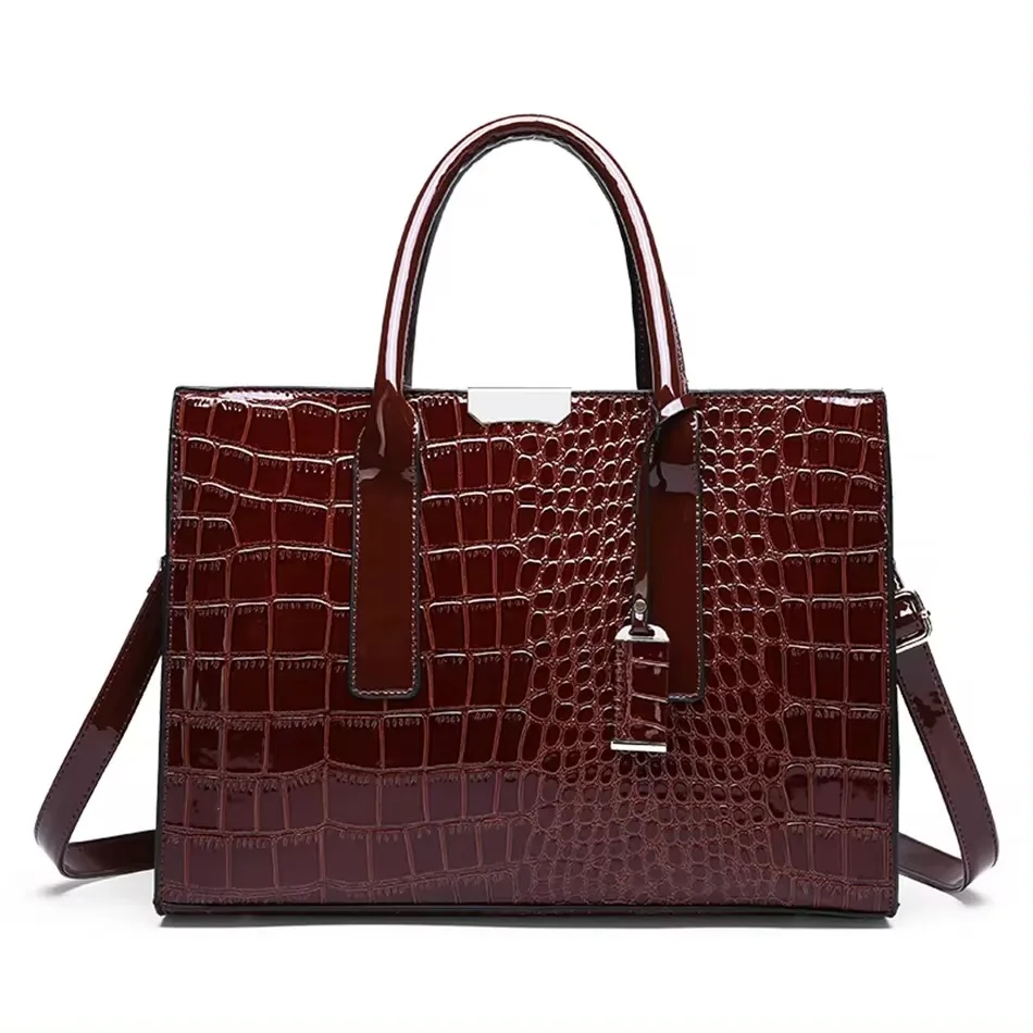 Luxury Handbag Fashion Print Large Capacity Soft Leather Women Shoulder Crossbody Bag Leisure Designer Ladies Purses and Handbag Luxury Handbag Fashion Print Large Capacity Soft Leather Women Shoulder Crossbody Bag Leisure Designer Ladies Purses and Handbag - Image 14