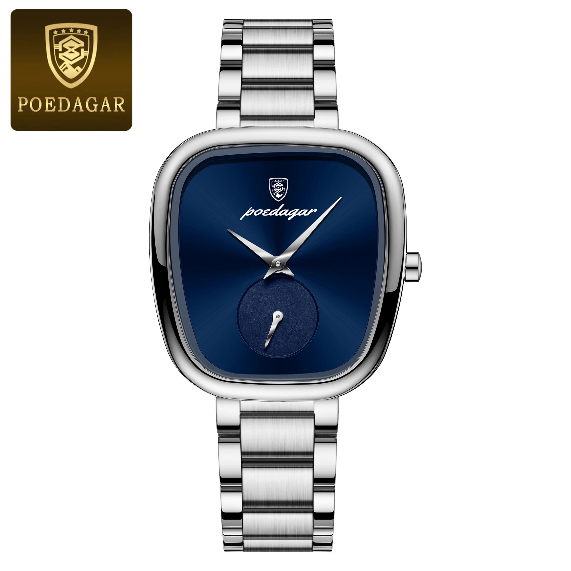POEDAGAR Luxury Woman Watch Waterproof Stainless Steel Ladies Watch Fashion Quartz Women's Watches Elegant Simple Female Clock POEDAGAR Luxury Woman Watch Waterproof Stainless Steel Ladies Watch Fashion Quartz Women's Watches Elegant Simple Female Clock - Image 8