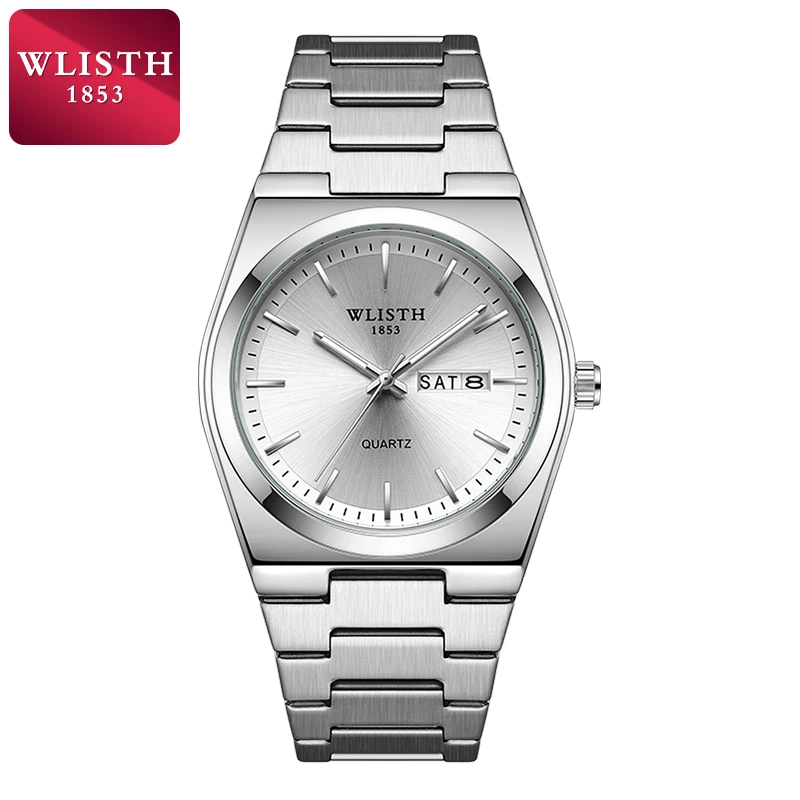 WLISTH Luxury Men Watch Waterproof Fashion Business Watch Stainless Steel Watch For Man Casual Quartz Watches Male Sport reloj WLISTH Luxury Men Watch Waterproof Fashion Business Watch Stainless Steel Watch For Man Casual Quartz Watches Male Sport reloj - Image 7