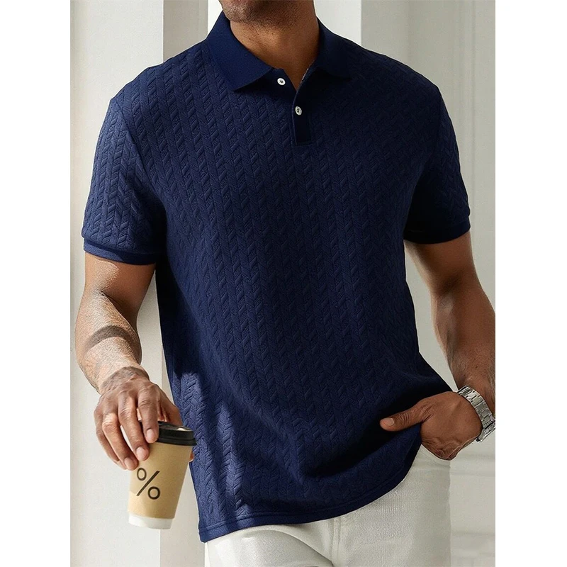 Mens Polo Shirt Summer Short Sleeve Male Polos Streetwear Man Tops Solid Color Poloshirt Brand Breathable Male Polo Shirts Men Mens Polo Shirt Summer Short Sleeve Male Polos Streetwear Man Tops Solid Color Poloshirt Brand Breathable Male Polo Shirts Men - Image 6