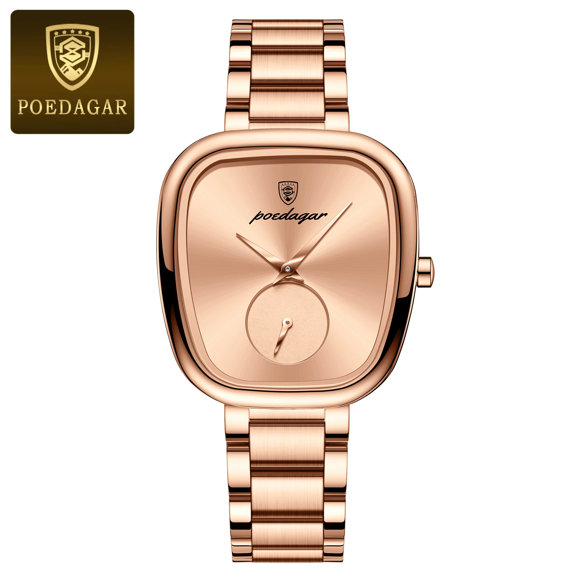 POEDAGAR Luxury Woman Watch Waterproof Stainless Steel Ladies Watch Fashion Quartz Women's Watches Elegant Simple Female Clock POEDAGAR Luxury Woman Watch Waterproof Stainless Steel Ladies Watch Fashion Quartz Women's Watches Elegant Simple Female Clock - Image 15