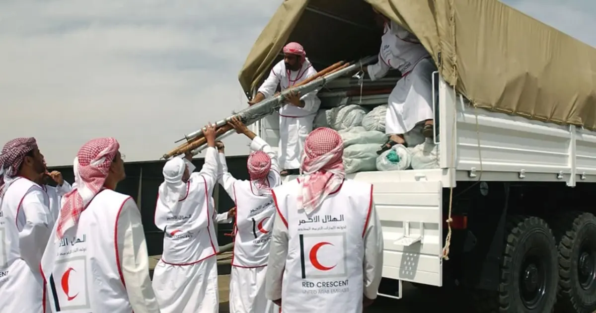 UAE Sends 930 Tonnes of Relief Supplies to Gaza Ahead of Eid Al Adha UAE's Ongoing Support for Gaza