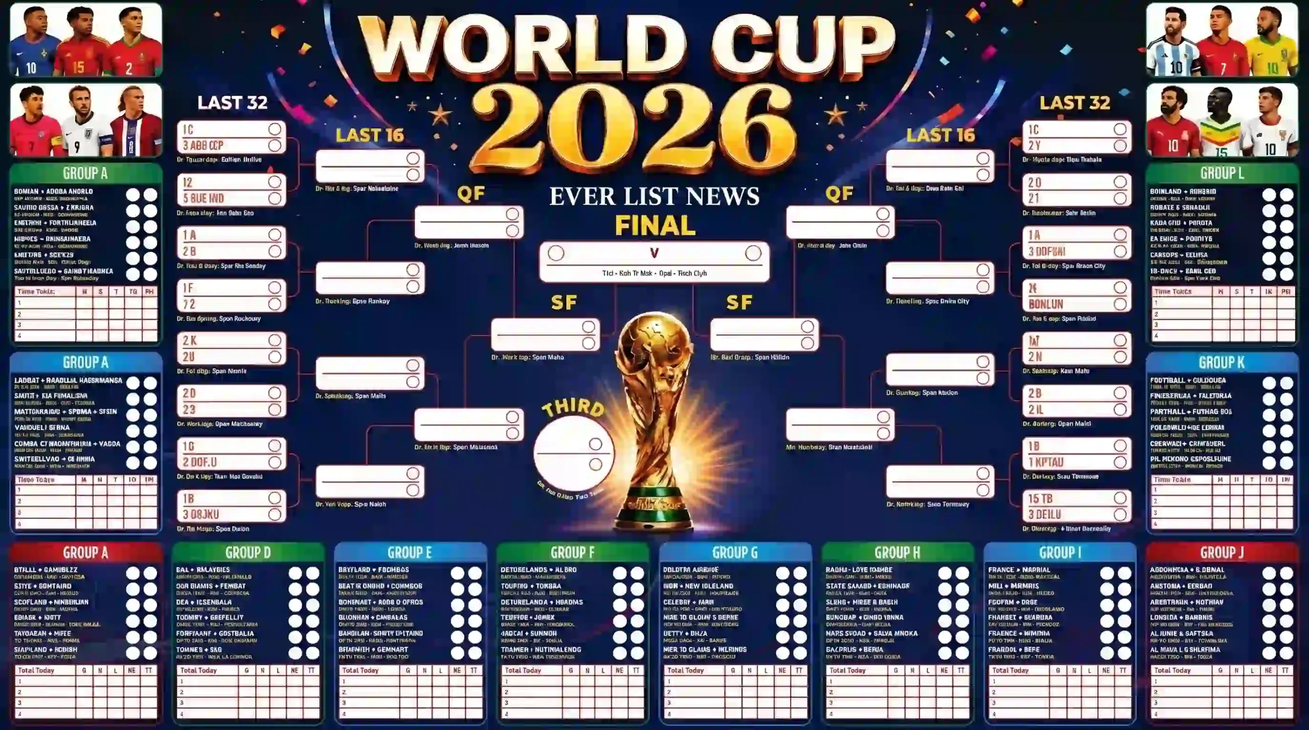 FIFA World Cup 2026 Schedule in UAE Time - Ever List