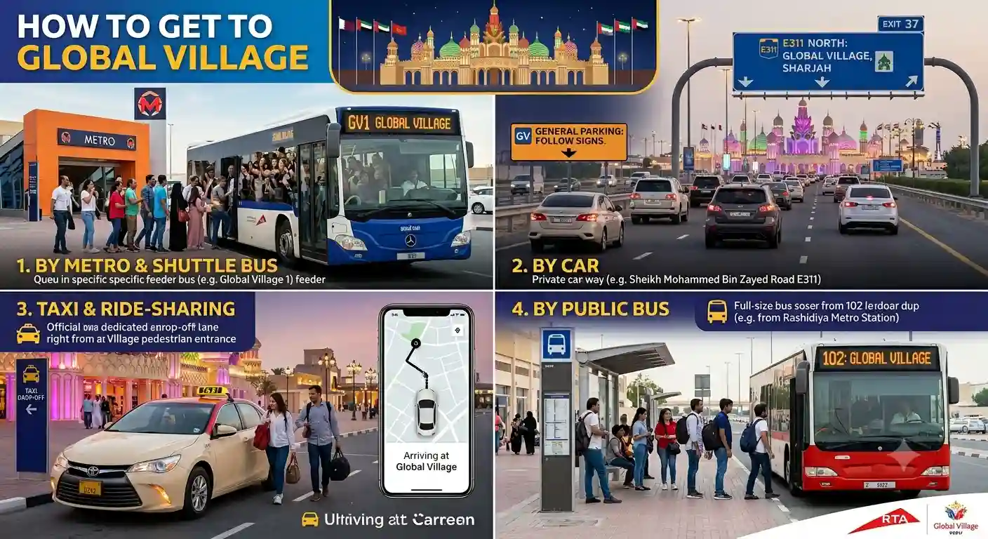 How to Get to Global Village Dubai