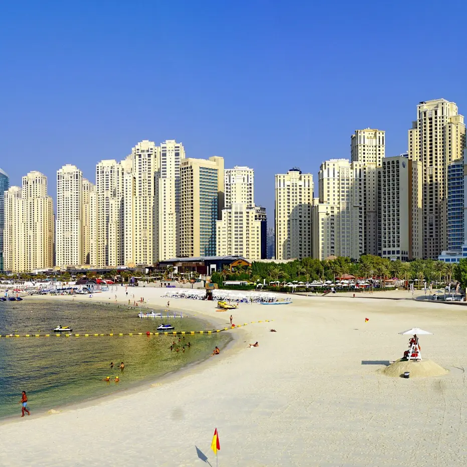 The Views Area Guide JBR beach
