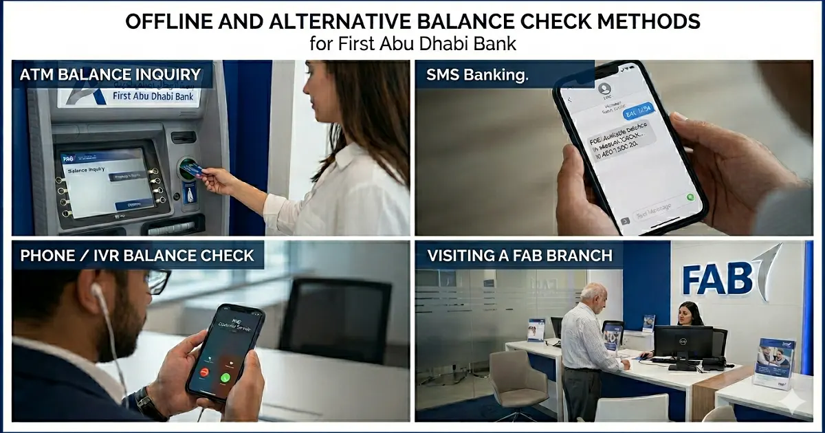 Offline and Alternative Balance Check Methods