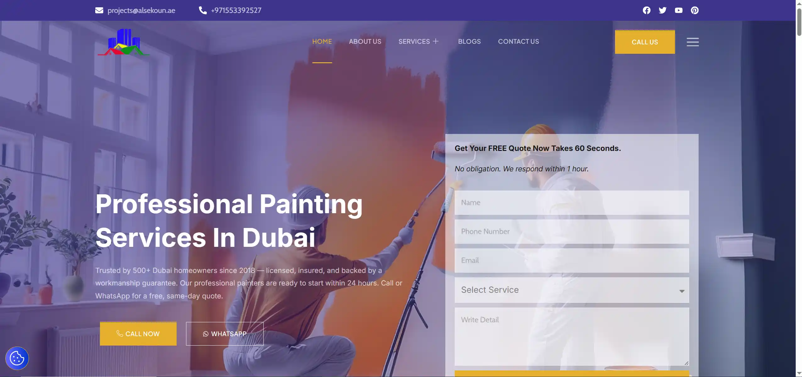 painting services in Dubai