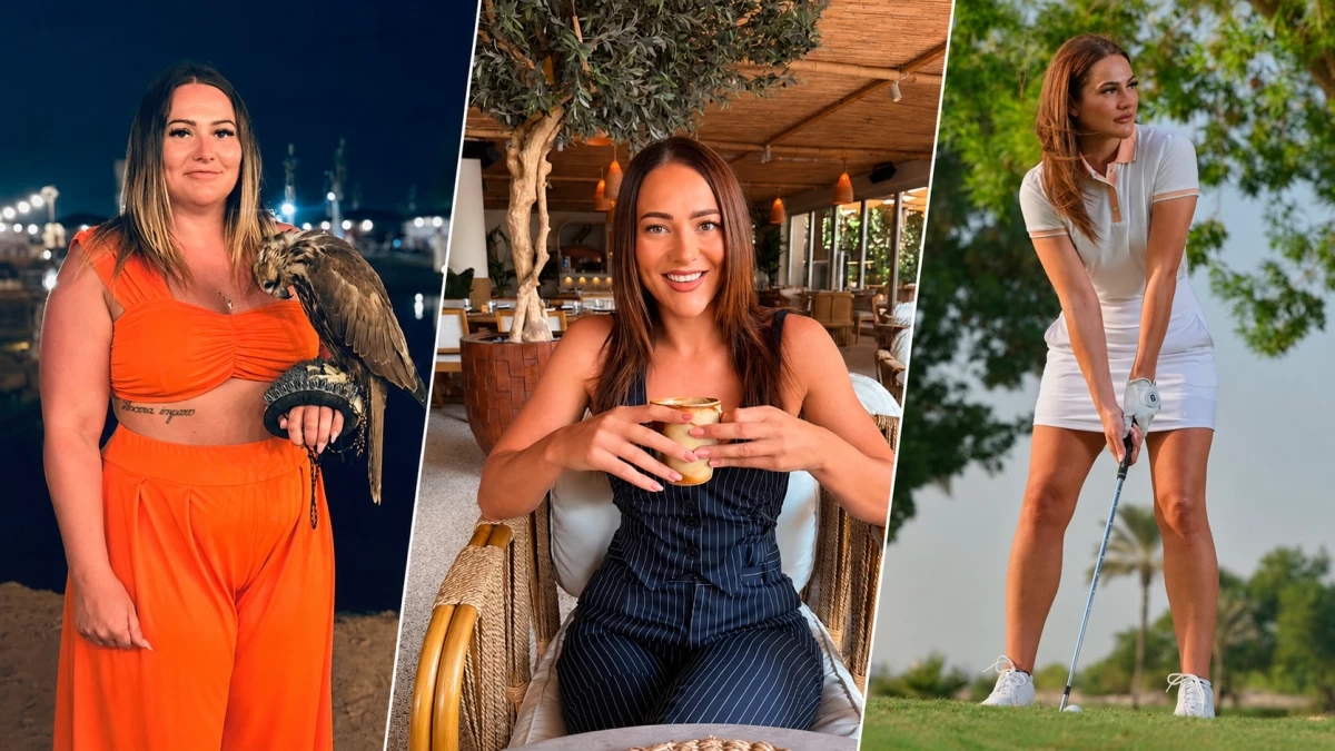 Dubai Five Days That Changed Her Life Now She’s 50kg Lighter, Golf-Obsessed And Never Leaving