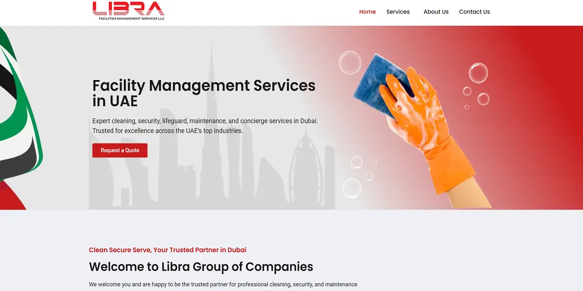 Top 10 Facility Management Companies in Dubai | ISO Certified List 2026 Libra Security Service & Facilities Management