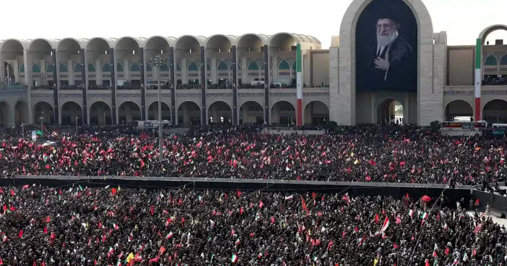 Massive Crowds Gather in Tehran for Ayatollah's State Funeral - Ever List News