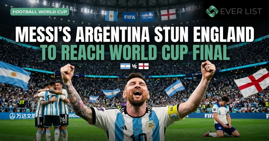 Messi’s Argentina beat England to reach World Cup final - Ever List