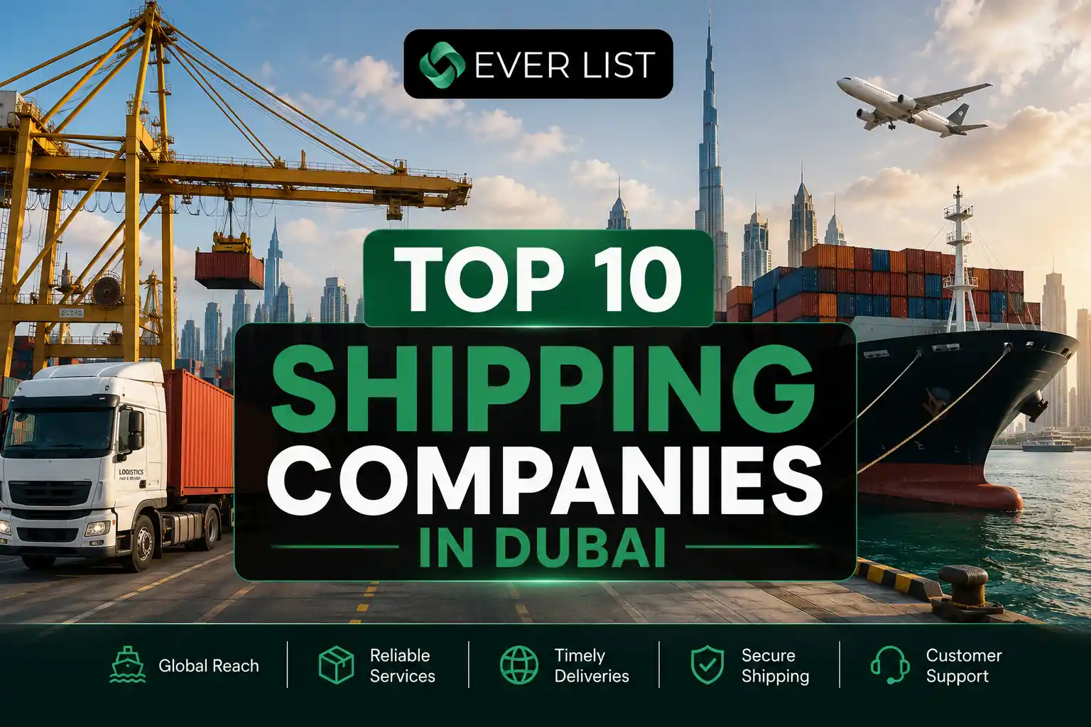 Top 10 Shipping Companies in Dubai | Best Logistics Services in 2026 Top 10 Shipping Companies in Dubai