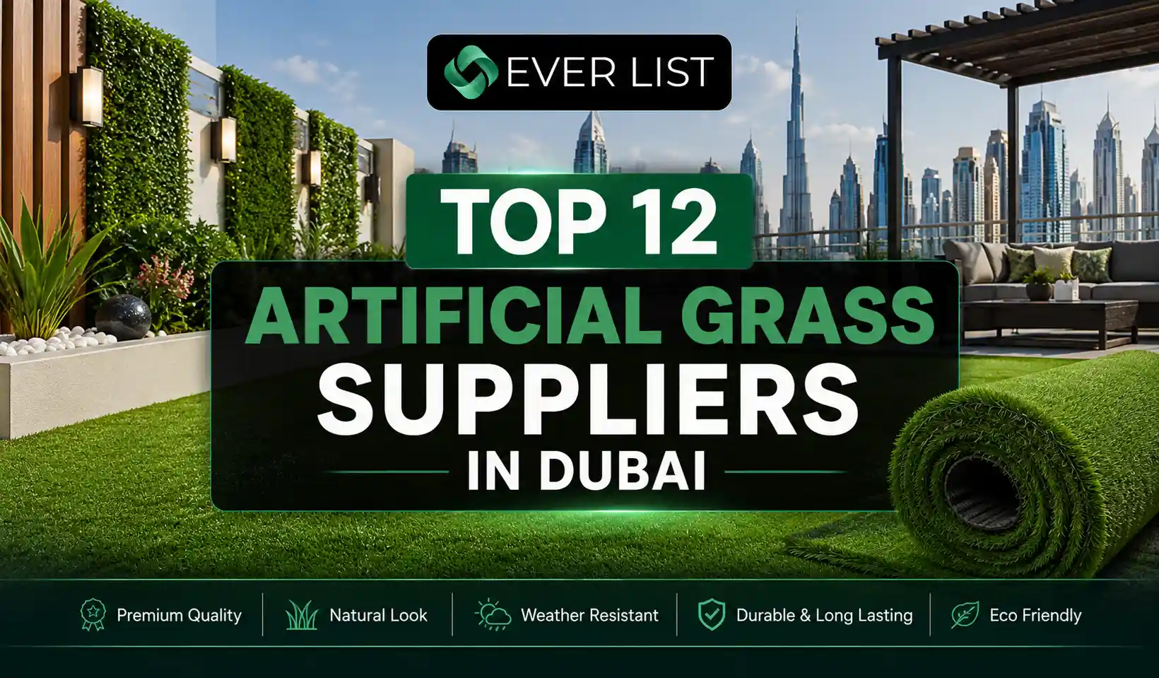 Top 12 Artificial Grass Suppliers in Dubai