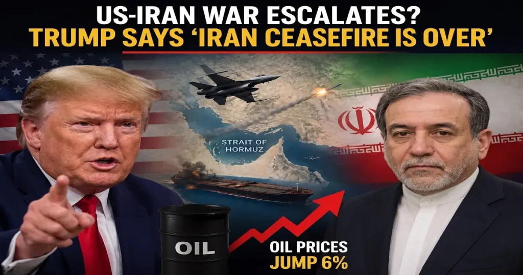 US–Iran War Escalates Ceasefire Collapses, Gulf Shipping & Oil Markets at Risk - Ever List