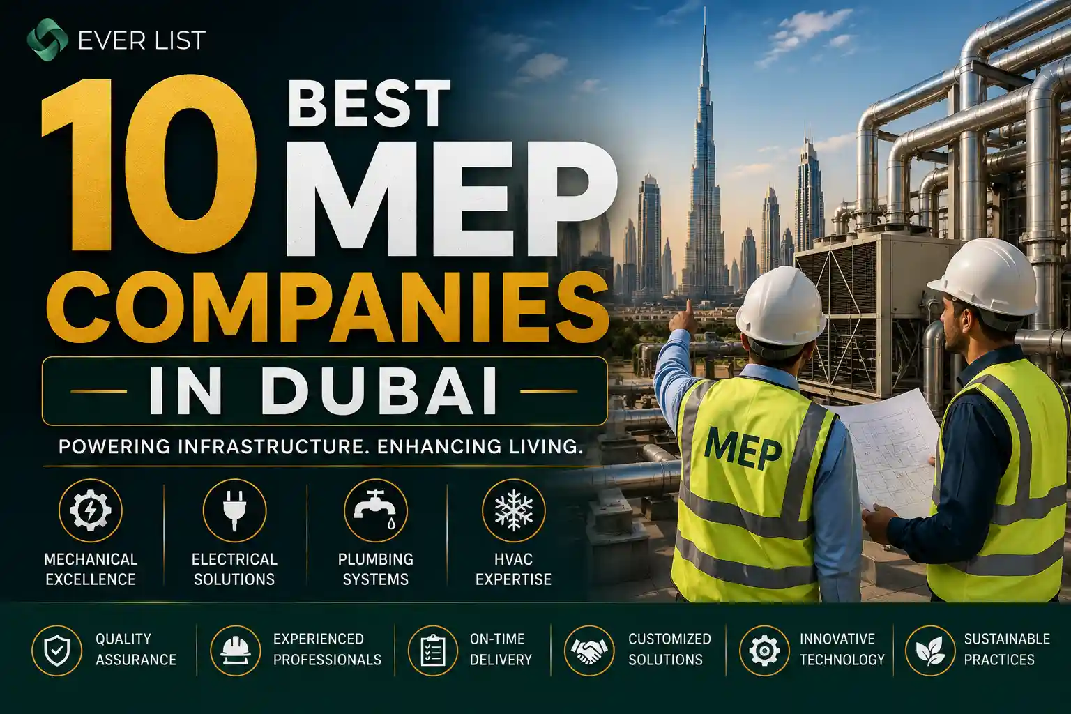 10 Best MEP Companies In Dubai