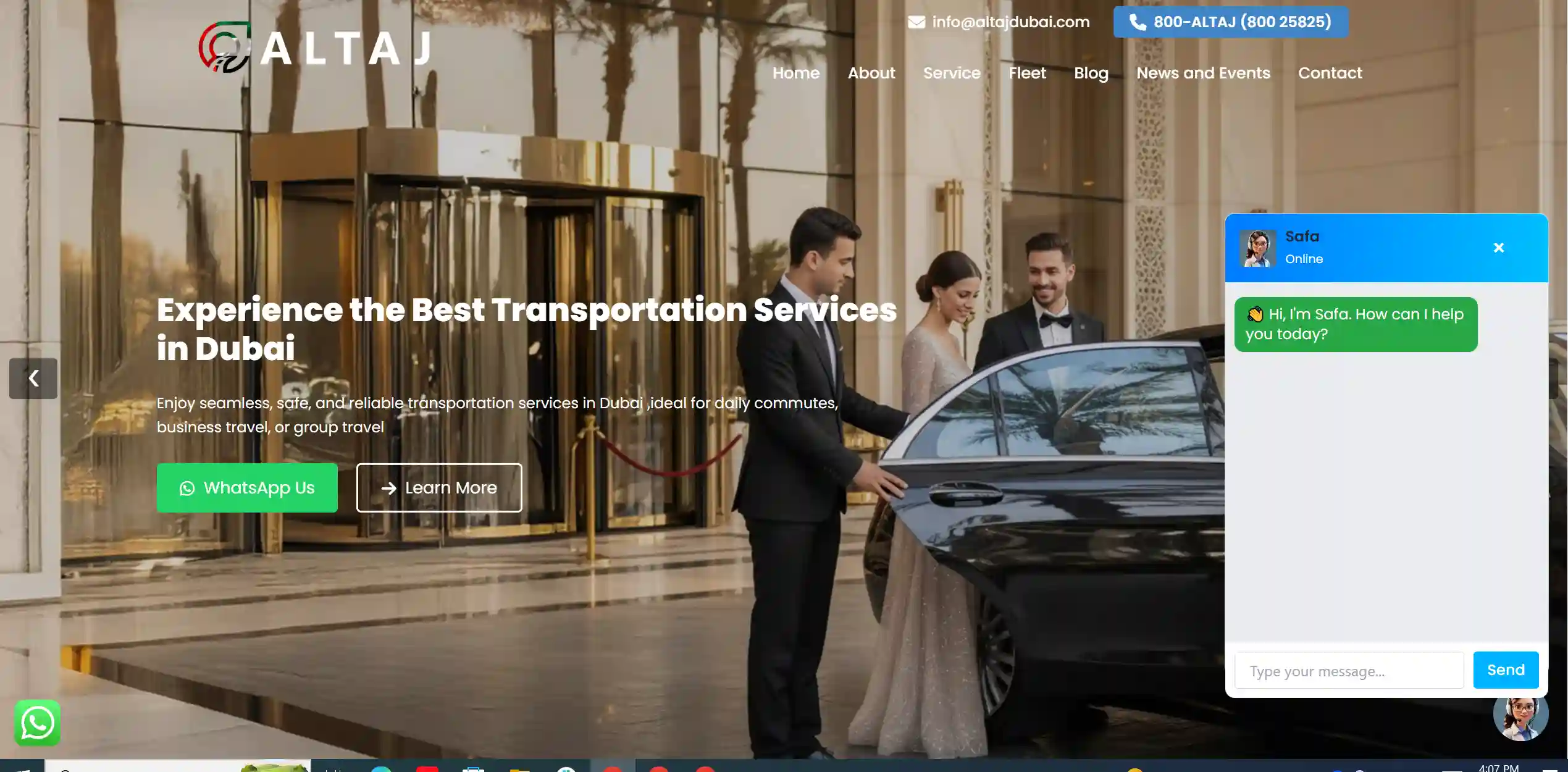 ALTAJ Passenger Transport UAE