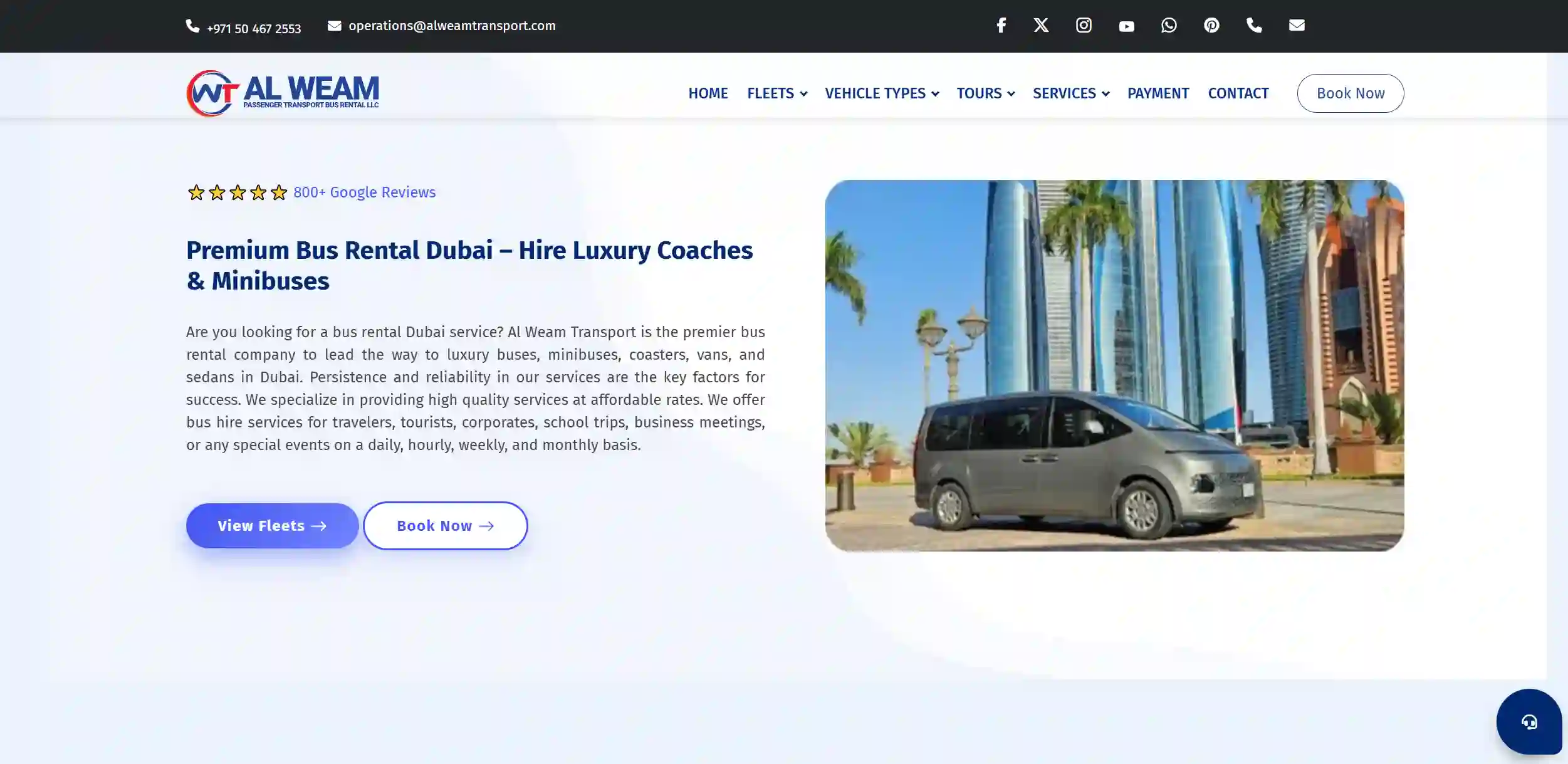Al WEAM Passenger Transport Bus Rental LLC