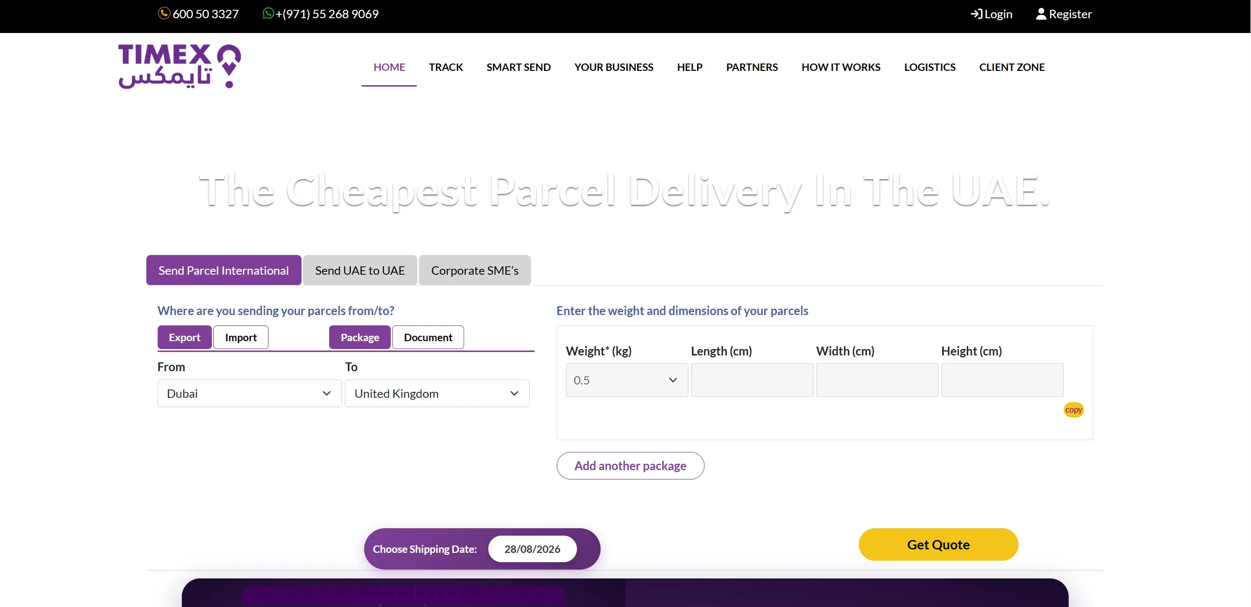 Courier Companies in Dubai