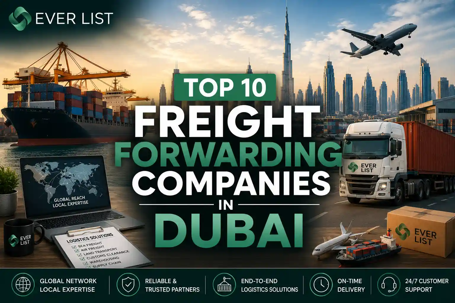 Top 10 Freight Forwarding Companies In Dubai