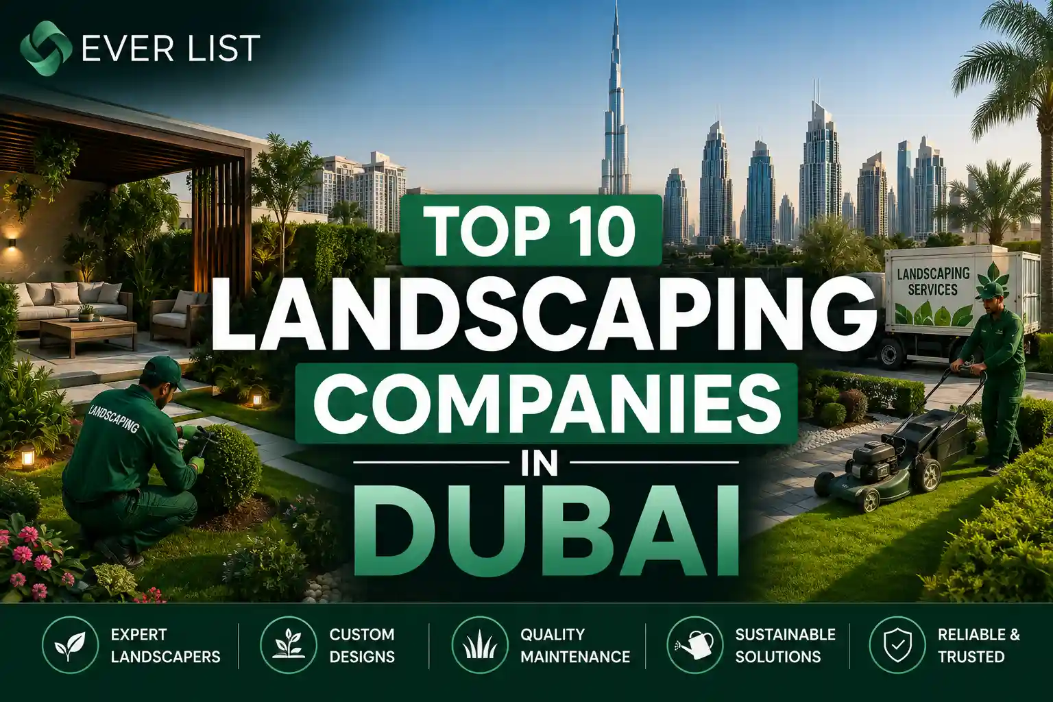 Top 10 Landscaping Companies In Dubai