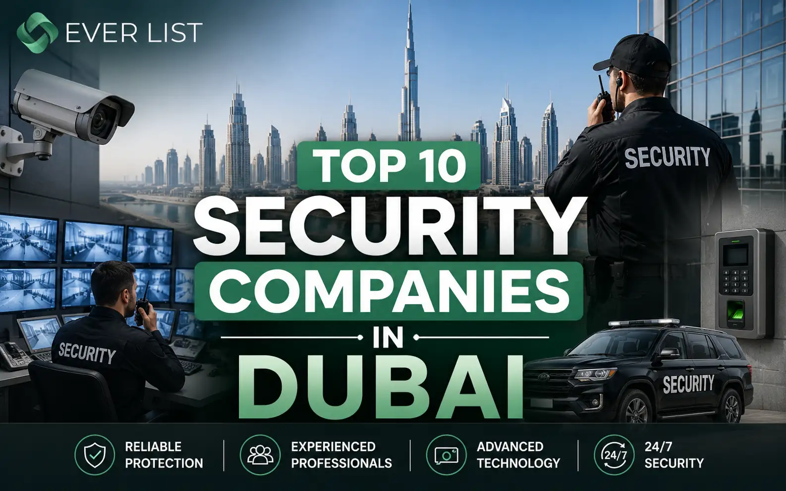 Top 10 Security Companies in Dubai