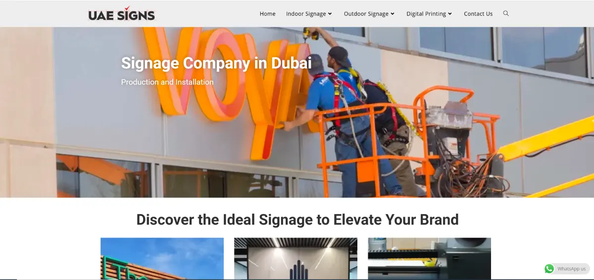 UAE Signs