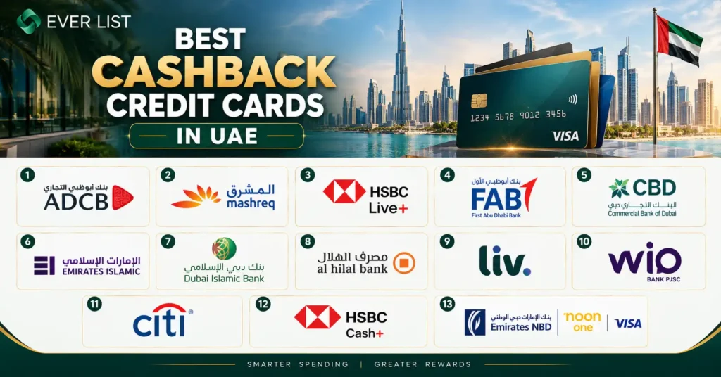 Best Cashback Credit Cards in UAE (2027): Compared by What You Really Earn Best Cashback Credit Cards in the UAE - Ever List