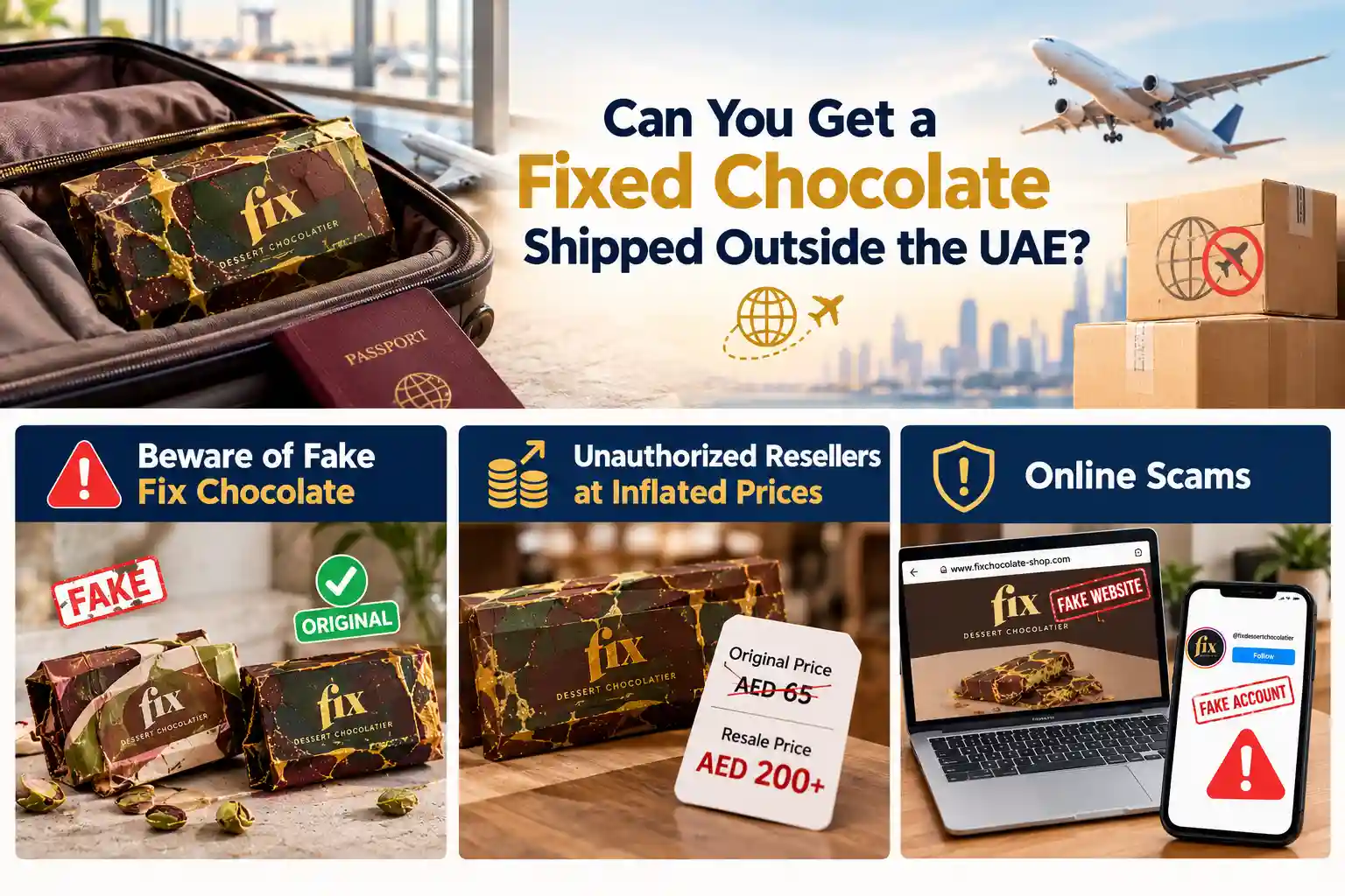 Can You Get a Fixed Chocolate Shipped Outside the UAE