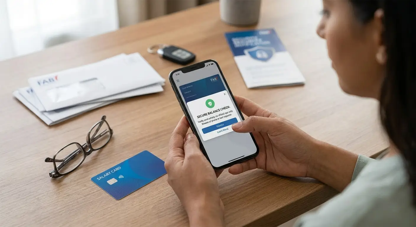 NBAD Balance Inquiry: Every Way to Check Your FAB, Ratibi, Salary Card and Prepaid Card Balance in the UAE Stay Safe Balance Check Scams Targeting Salary Cardholders